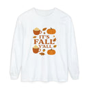 Fall-Themed Long Sleeve T-Shirt, Autumn Apparel, Unisex, Perfect for Pumpkin Spice Lovers