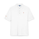 Embroidered Red Jack Icon — Executive Polo