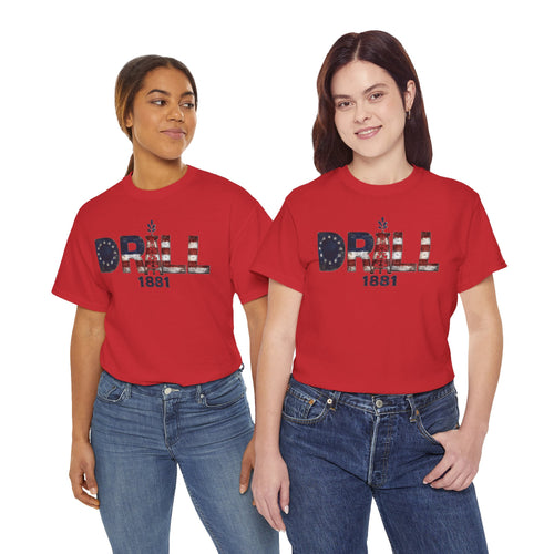 13 Stars Drill Logo - SS - Front