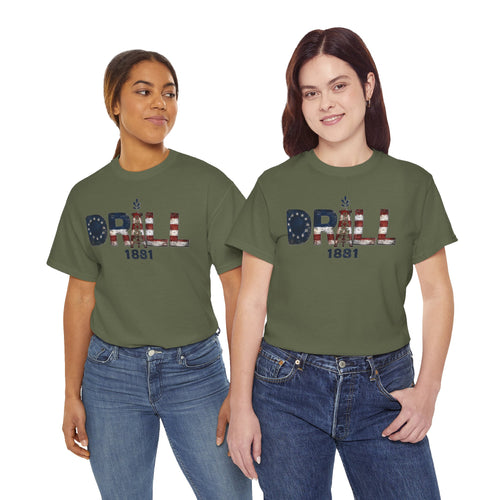 13 Stars Drill Logo - SS - Front