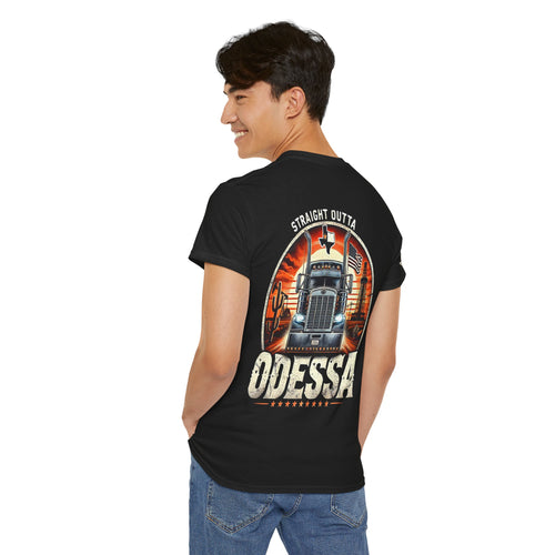 Straight Outta Odessa Trucker - SS - Back
