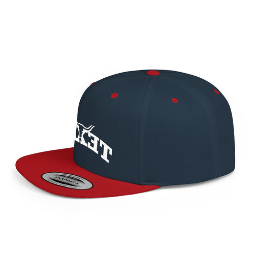 Texas Backwards - Flat Bill Snapback