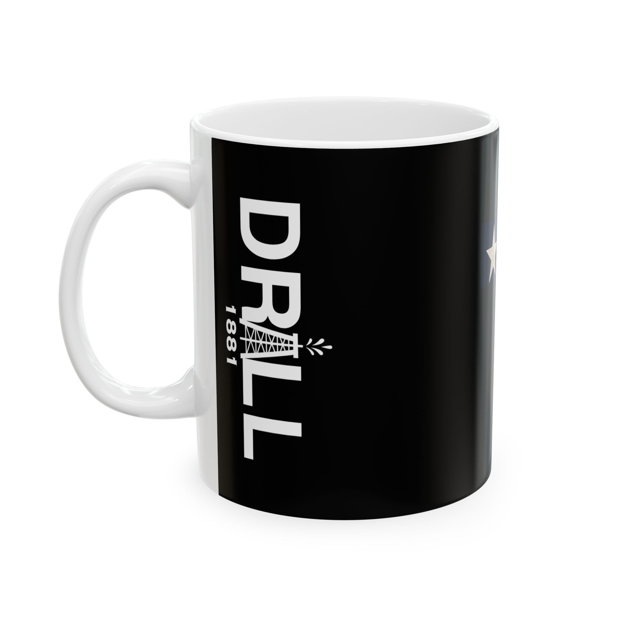 Texas Cross - Ceramic Coffee Mug