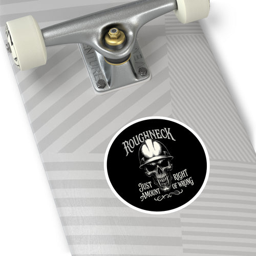 Roughneck — Oilfield Hard Hat or Truck Decal