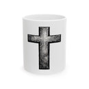 Stone Cross - Ceramic Mug, (11oz, 15oz)