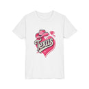 Texas Heart Youth Short Sleeve Tee - Fun & Stylish T-Shirt for Kids