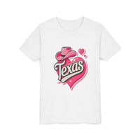 Texas Heart Youth Short Sleeve Tee - Fun & Stylish T-Shirt for Kids