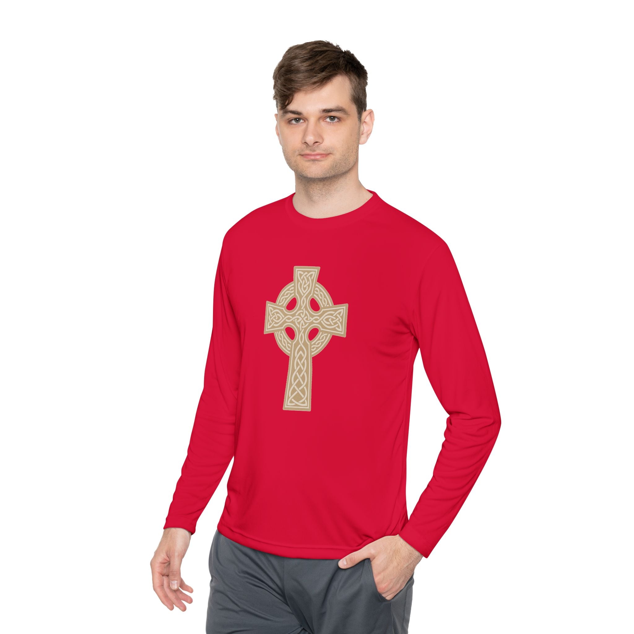 Celtic Cross Long Sleeve Tee Unisex