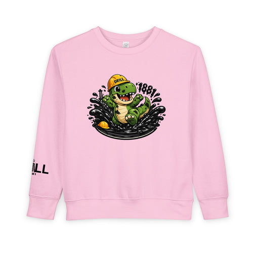 Dino Mud Splash Kids Toddler Sweatshirt