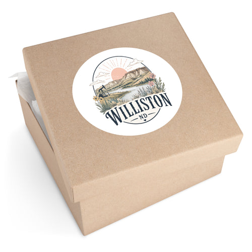 Williston Flowers - Hard Hat or Truck Decal