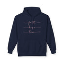 Faith, Hope, Love - Midweight Softstyle Fleece Hoodie