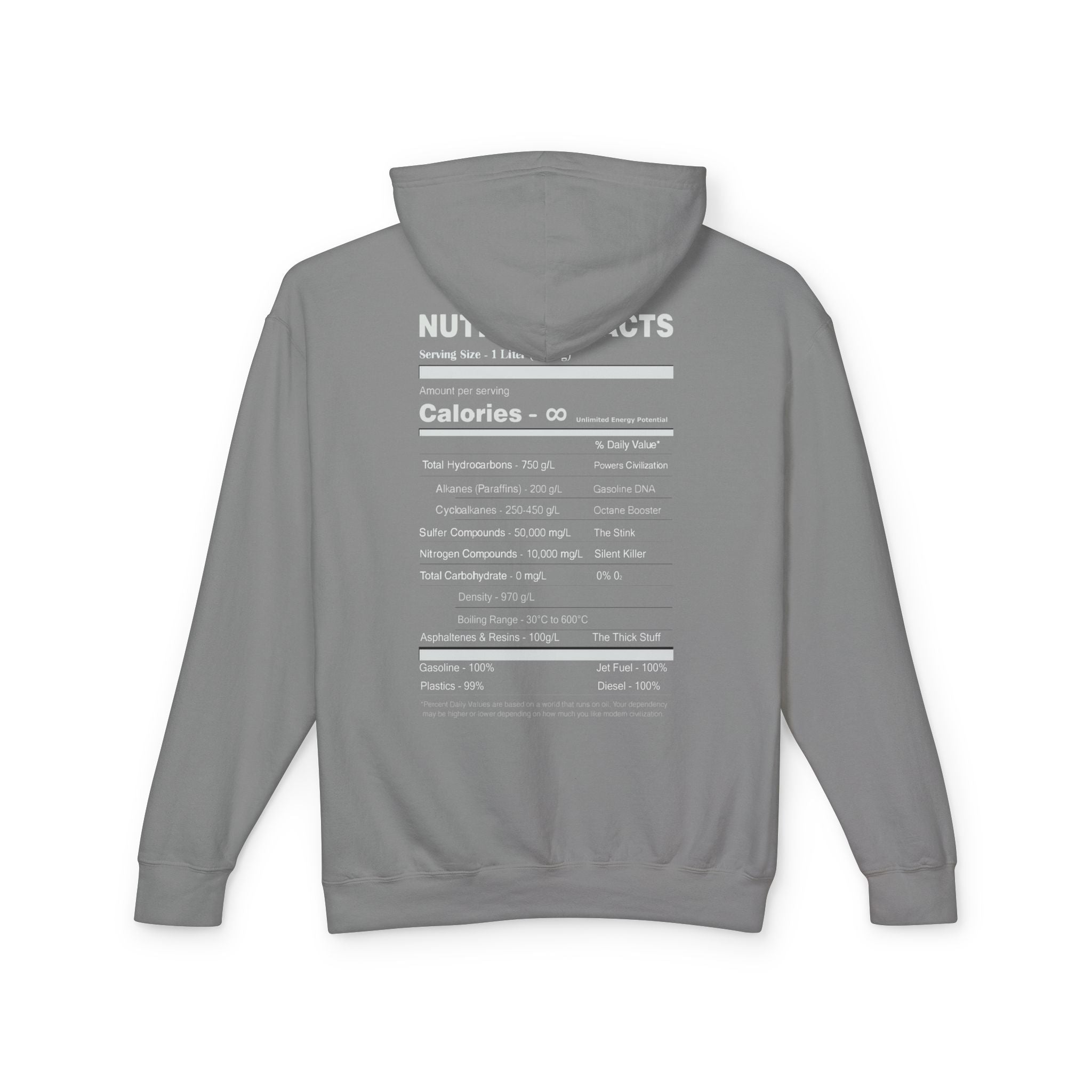 Nutrtional Facts - Soft Lightweight Hoodie